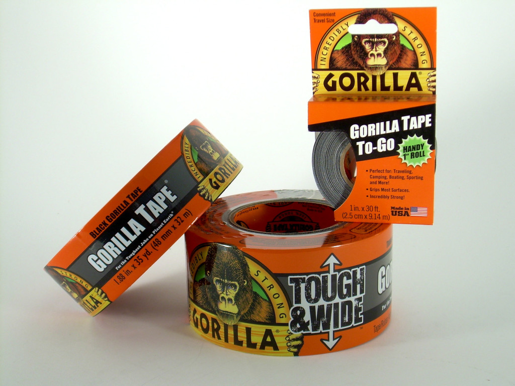 tenacious tape vs gorilla tape