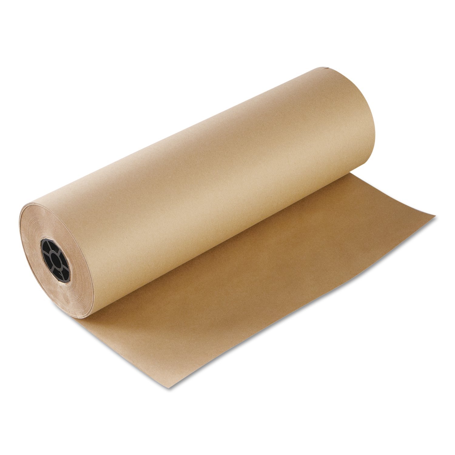 long brown paper roll table cover