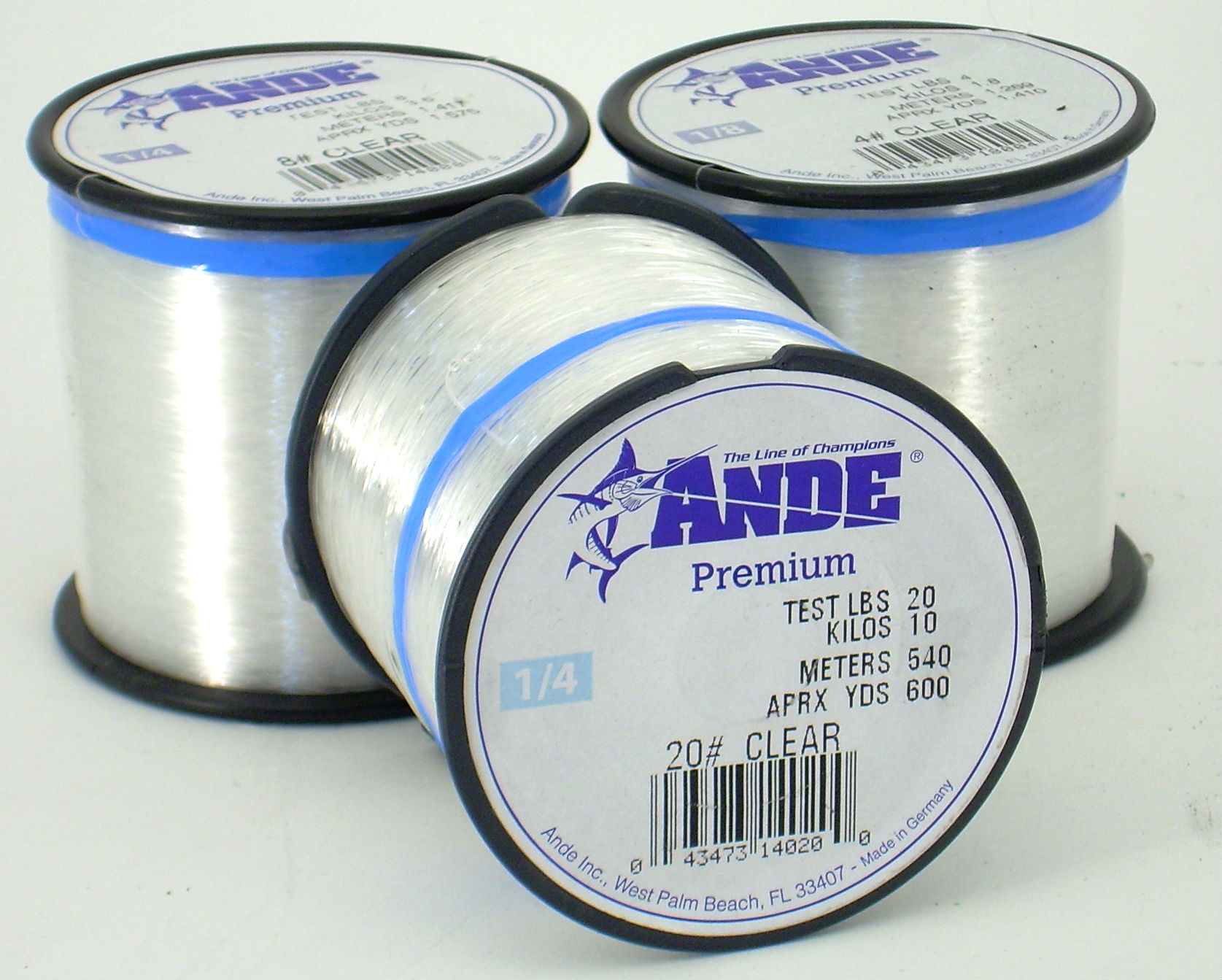 Ande Premium Monofilament Line Clear